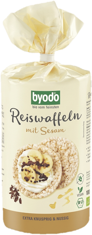 Byodo Rice Cakes with Sesame, 100 g