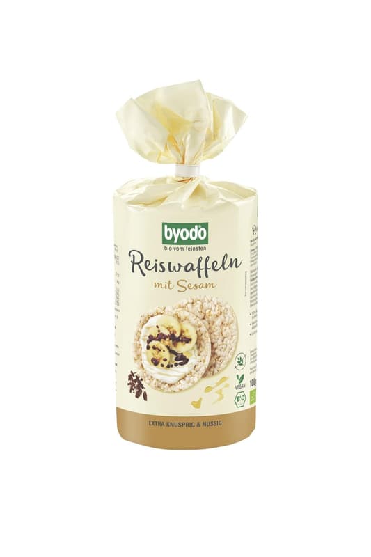 Byodo Rice Cakes with Sesame, 100 g