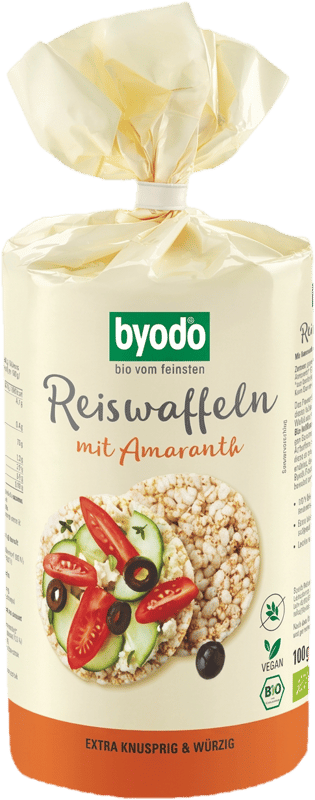 Byodo Rice Cakes with Amaranth