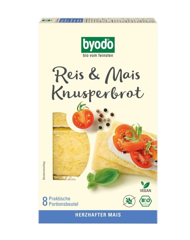 Byodo Reis und Mais Knusperbrot