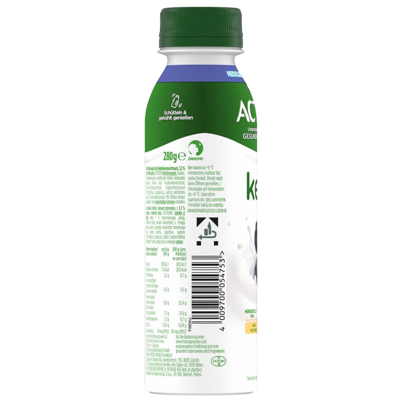 Activia Kefir 280g Heidelbeere