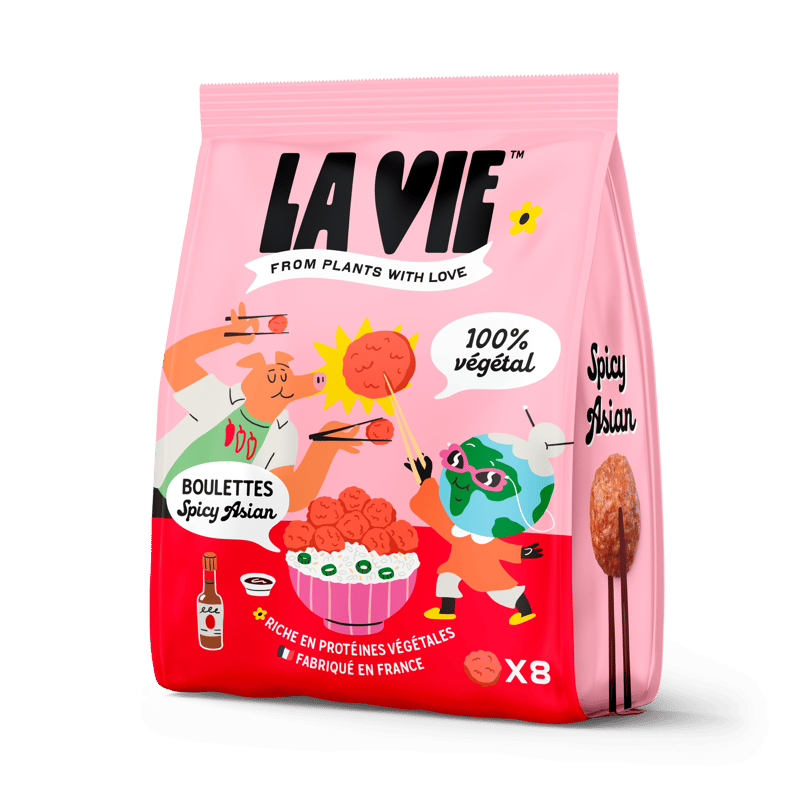 La Vie Bällchen auf Sojabasis, würzig-asiatisch VEGAN