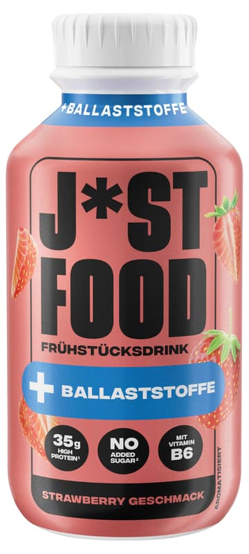 JUST FOOD Ready-to-Drink Meal Strawberry 500 ml