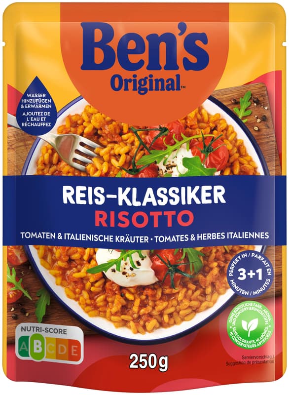 Ben’s Original Risotto with Tomatoes and Italian Herbs