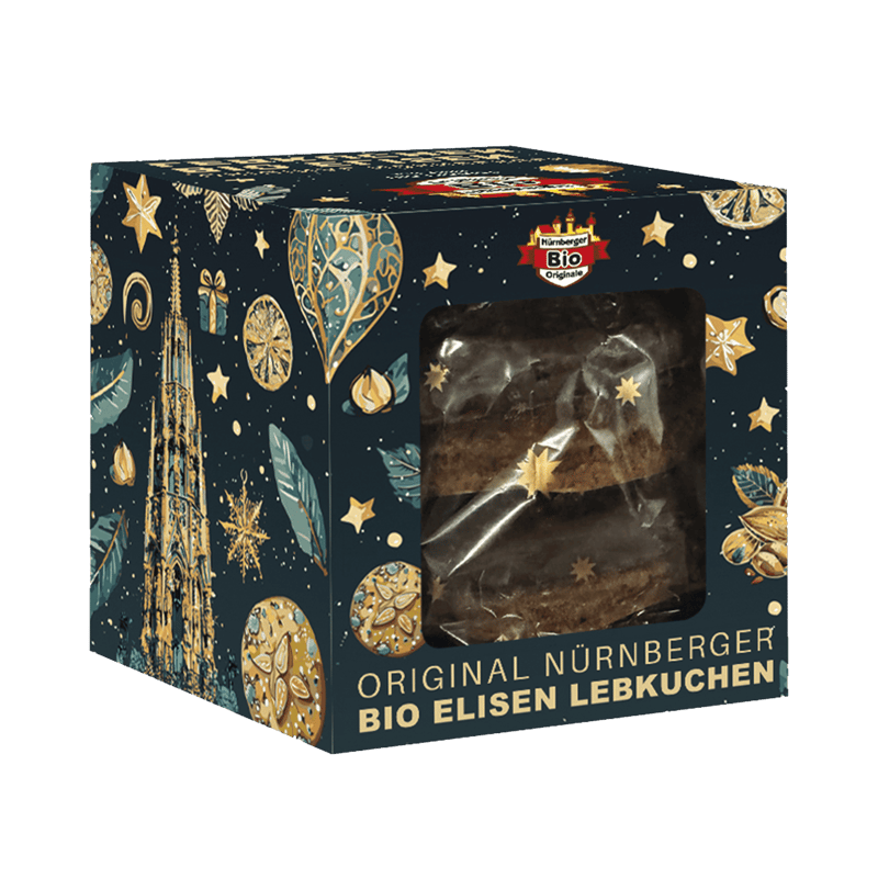 Nürnberger Bio Originale Elisenlebkuchen Designbox