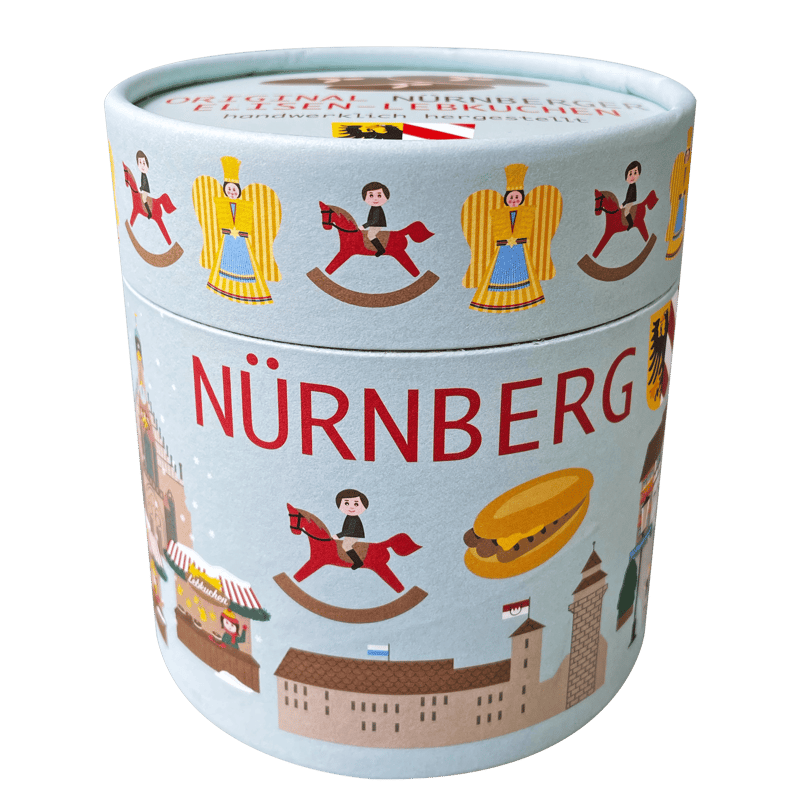 Nürnberger BIO Originale Elisenlebkuchen hellblau