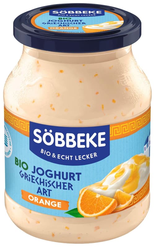 Söbbeke Organic Greek Style Yogurt with Honey 7. 5% Fat