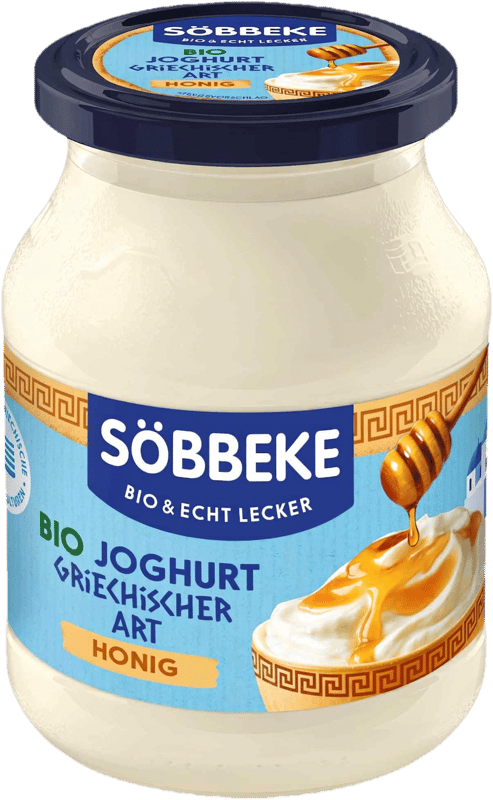Söbbeke BIO Joghurt griechischer Art mit Orange 7,5% Fett