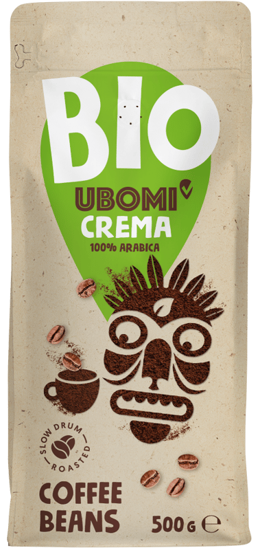 Ubomi Organic Crema Whole Bean 500g