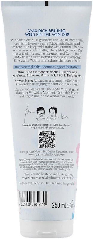 Jean&Len Body Milk Sheabutter