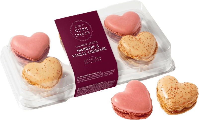 Atelier Délices Macaron Hearts