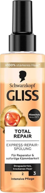 Schwarzkopf GLISS Express Repair Sprüh-Spülung Total Repair
