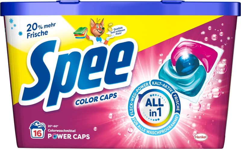 Spee Power Caps Color 16WL