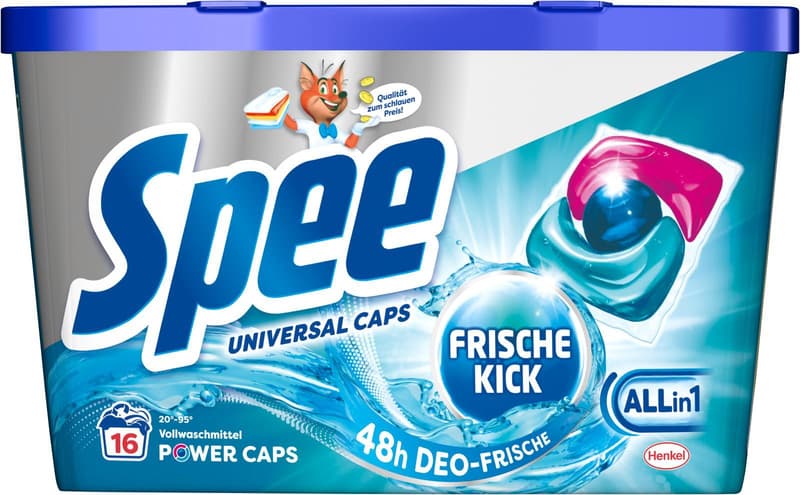 Spee Power Caps Frische Kick 24H Deo Frische 16WL