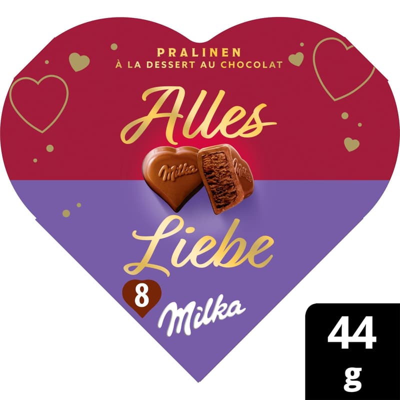 Milka Alles Liebe à la Dessert au Chocolat 44g