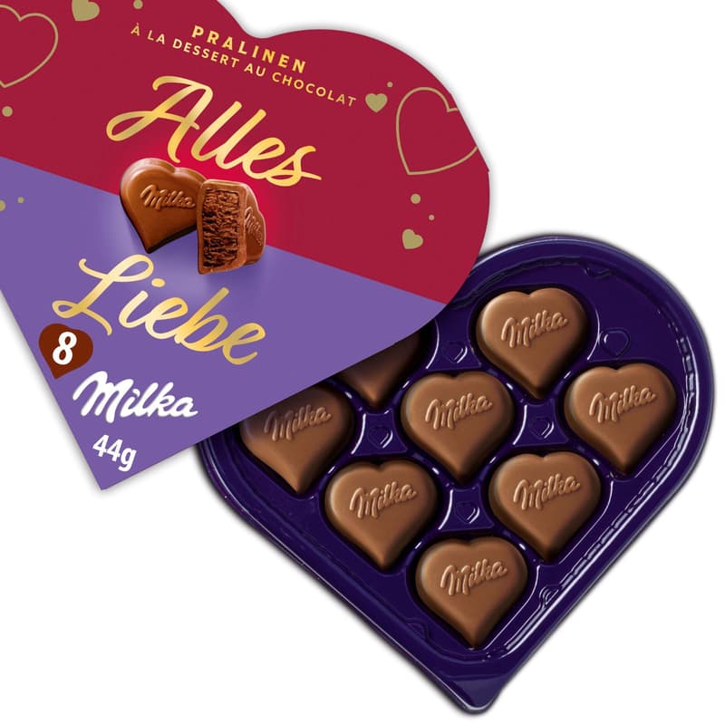 Milka Alles Liebe à la Dessert au Chocolat 44g