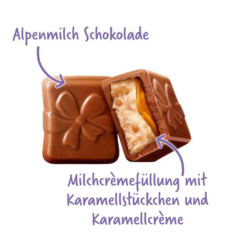 Milka Pralinen Dankeschön Milch-Karamell