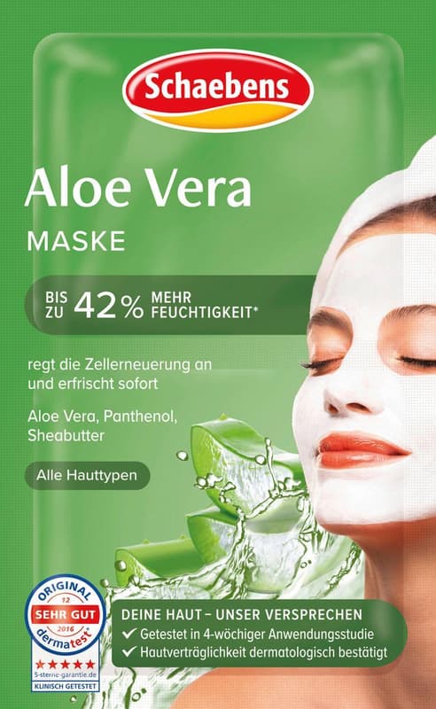 Schaebens Maske Aloe Vera 2 x 5 ml