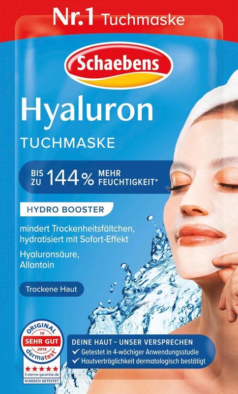 Schaebens Hyaluron Tuch Maske
