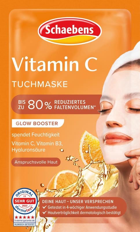 Schaebens Vitamin C Tuch Maske