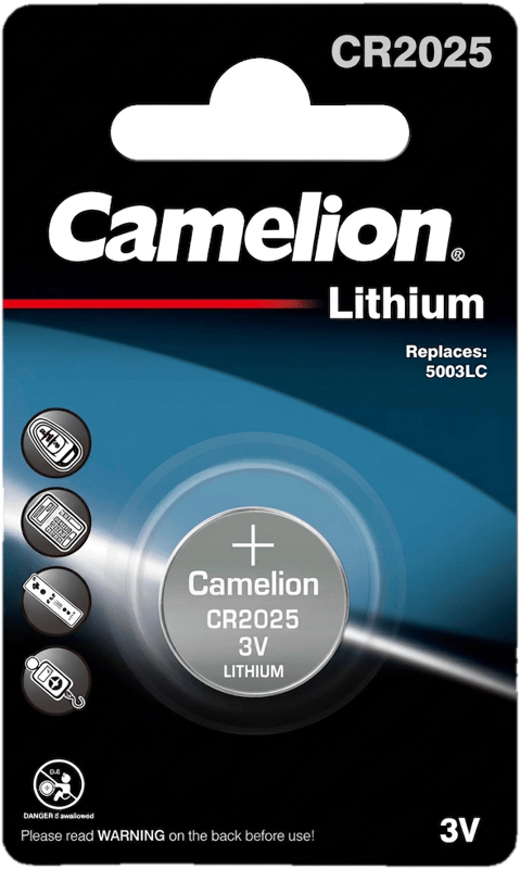 CAMELION Lithium Knopfzelle CR2025 / 3V
