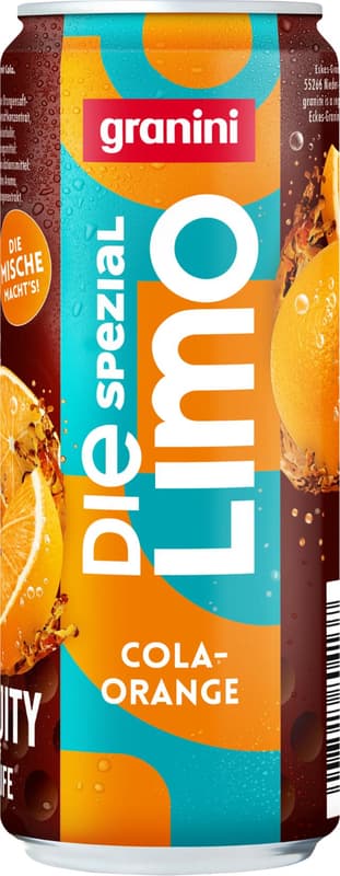 Die Limo von granini Cola-Orange Can