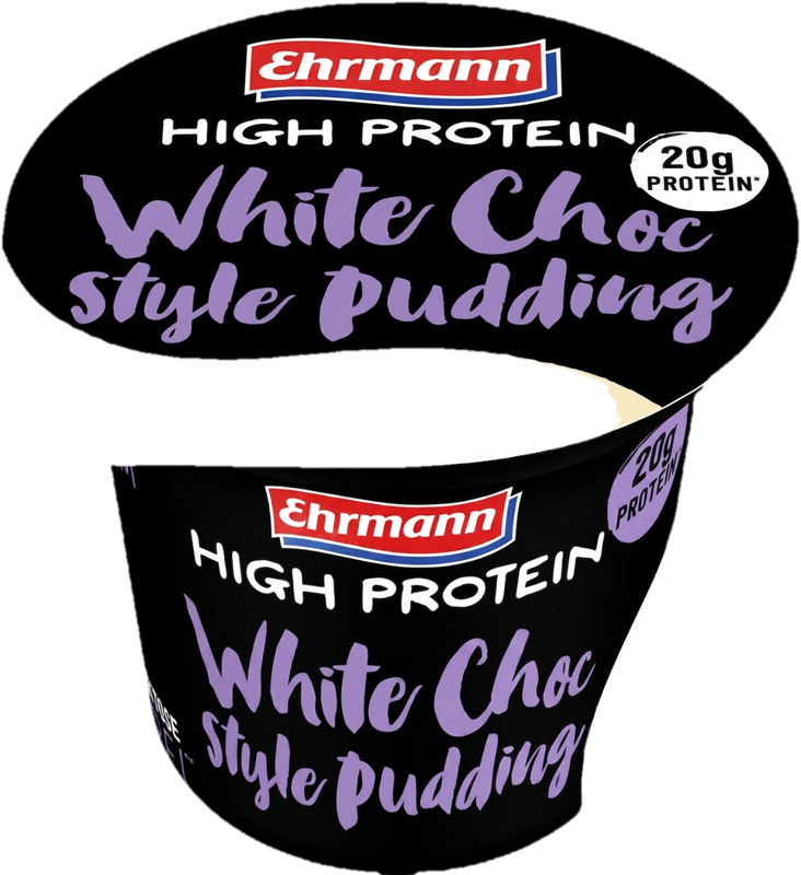 Ehrmann High Protein Pudding White Choc Style