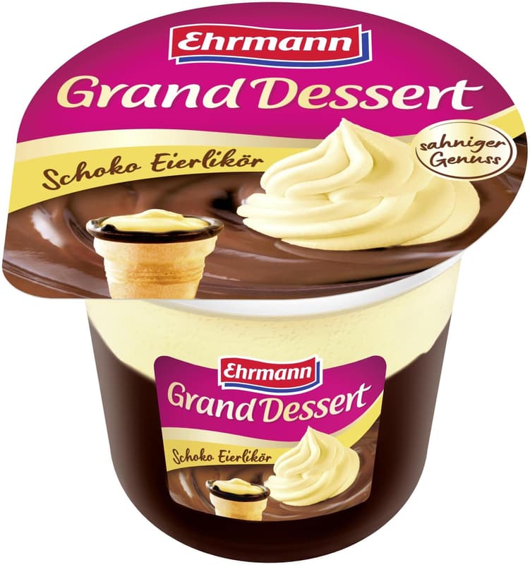 Ehrmann Grand Dessert Schoko Eierlikör