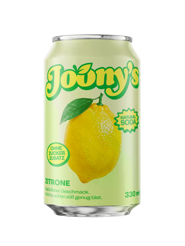 Joony's Natural Soda Zitrone 0,33l (MEHRWEG)