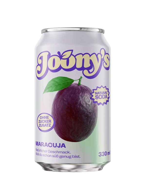 Joony's Natural Soda Maracuja 0,33l (MEHRWEG)