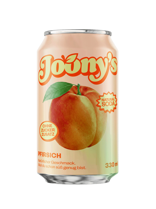 Joony's Natural Soda Pfirsich 0,33l (MEHRWEG)