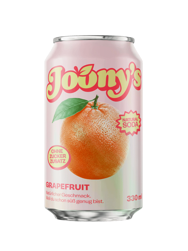 Joony's Natural Soda Grapefruit 0,33l (MEHRWEG)