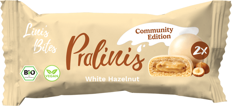 Lini's Bites - Organic Pralinis White Hazelnut