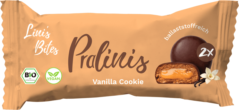 Lini's Bites - Organic Pralinis Vanilla Cookie Gluten-Free