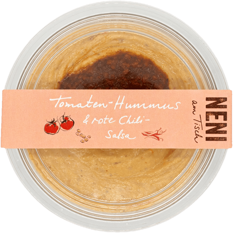 NENI Hummus Tomato & Red Chili Salsa