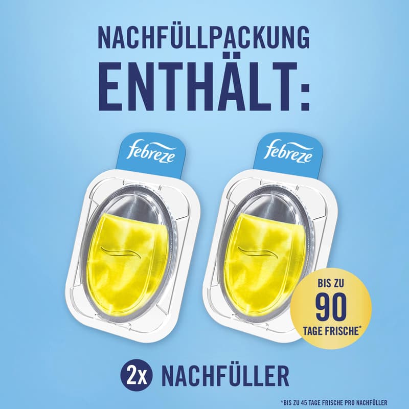 Febreze Scent Depot Bin Freshener Refill Citrus Fresh Duo 9. 76ml