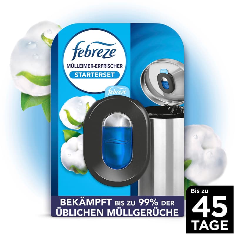 Febreze Fragrance Depot Bin Freshener Starter Kit Pure Freshness 4. 88ml