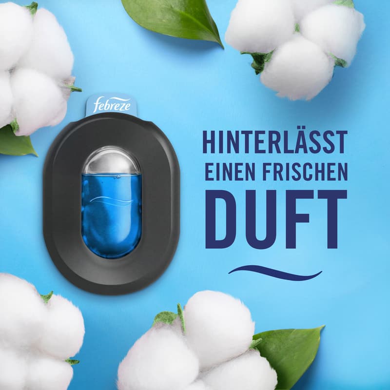 Febreze Duftdepot Mülleimererfrischer Nachfüller Reine Frische Duo 9. 76ml