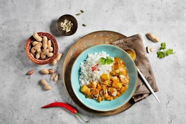 Hofmanns Hähnchen Erdnuss-Tikka
