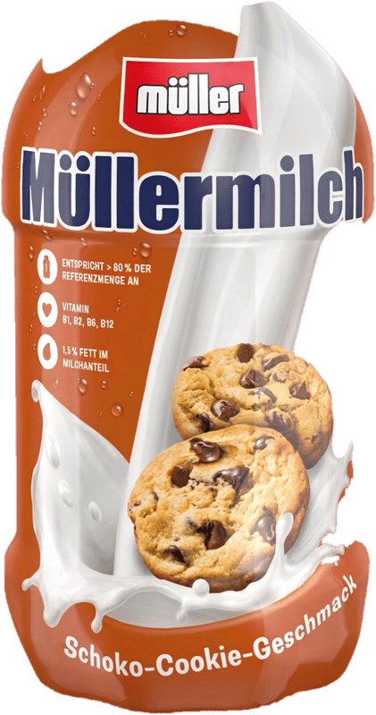 Müller Müllermilch Schoko-Cookie-Geschmack (Einweg)