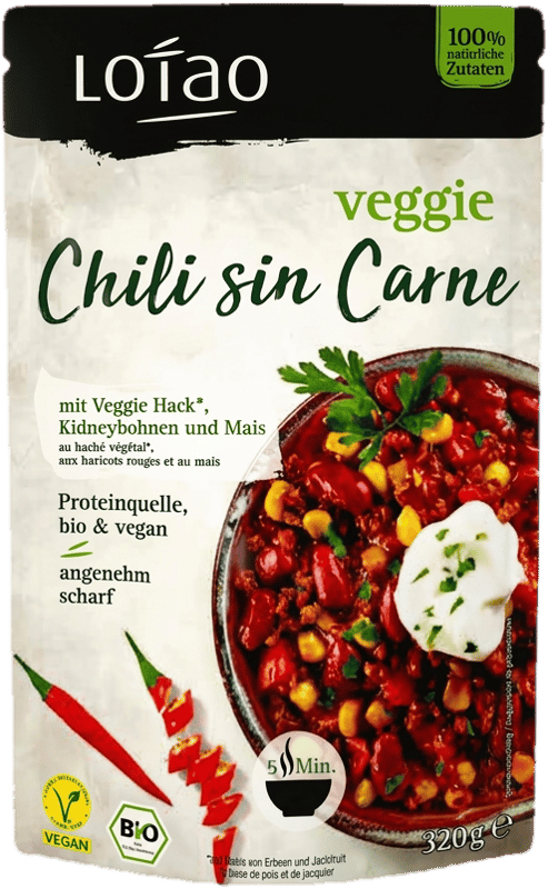 Lotao Veggie Chili sin Carne