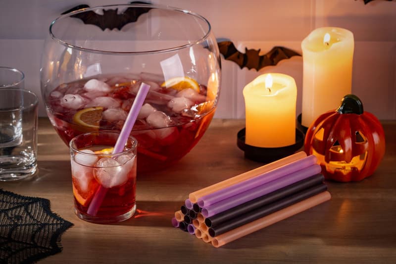 ZENKER Reusable Drinking Straws Halloween