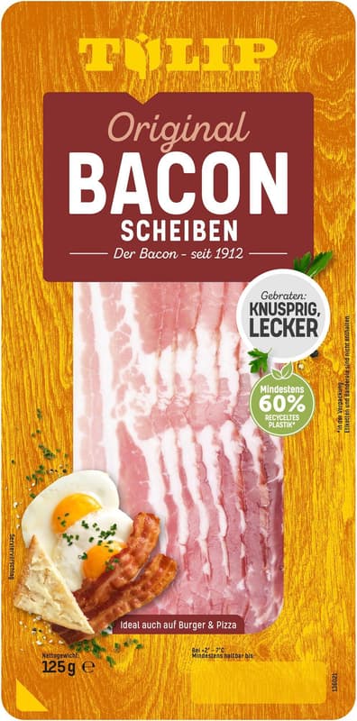 TULIP Bacon slices mild smoked