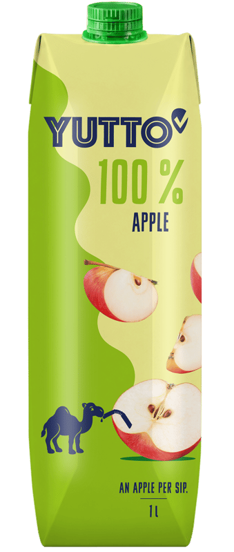 Yutto Apple Juice 100% from Concentrate 1l
