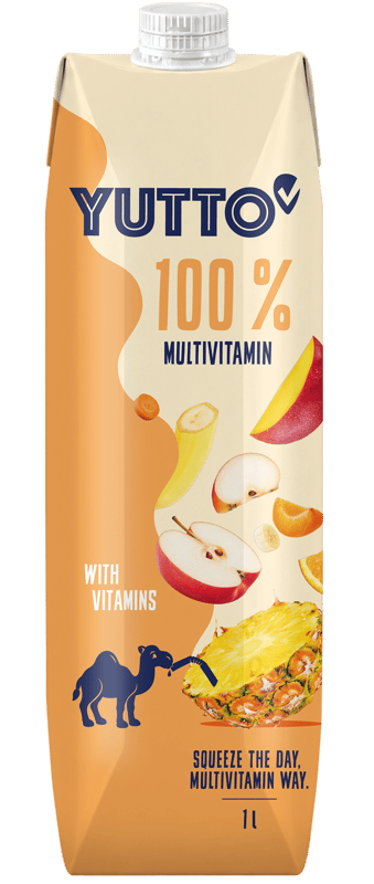 Yutto Multivitamin Juice 100% 1l