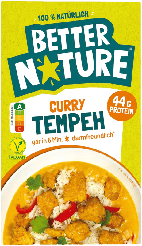 Better Nature Tempeh curry