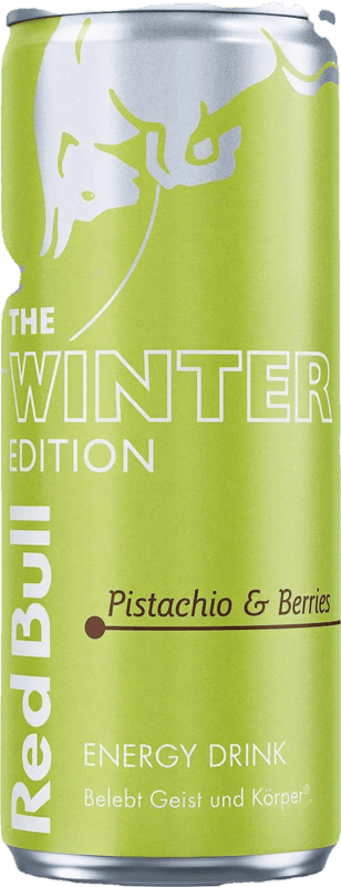 Red Bull Energy Drink Winter Edition Pistachio & Berries 250ml Can