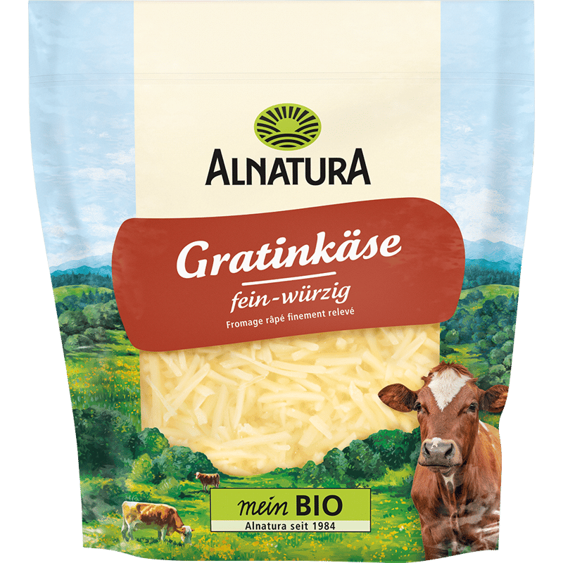 Alnatura Gratinkäse gerieben