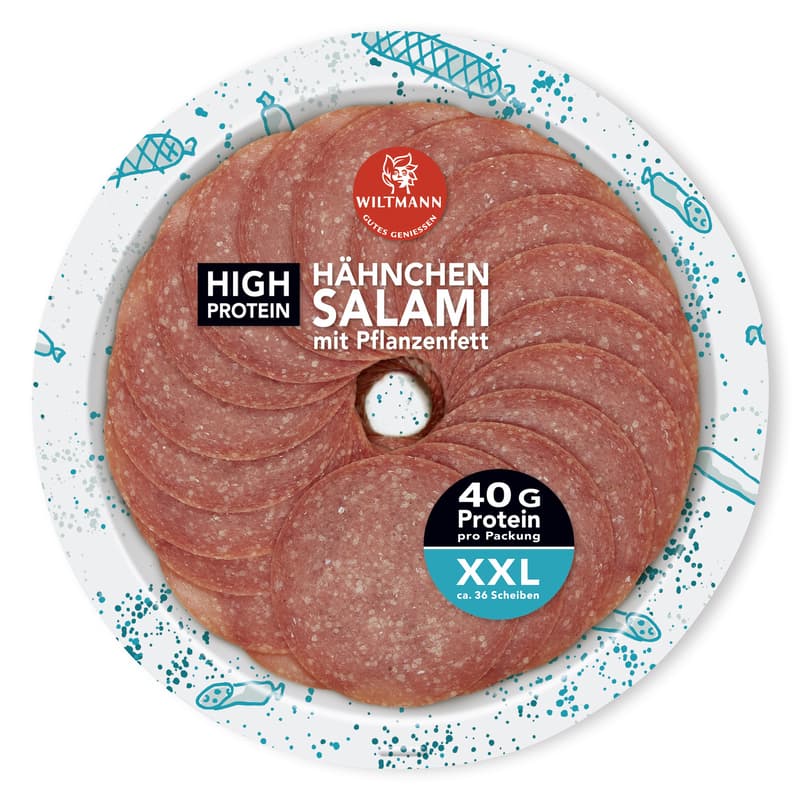 Wiltmann Chicken Salami High Protein 160g