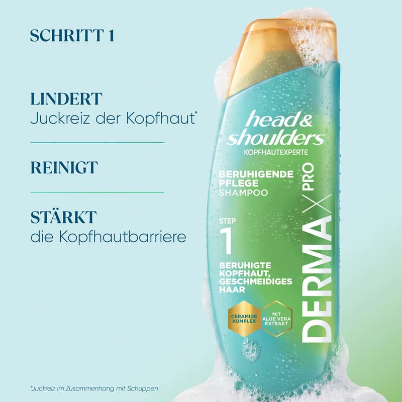 Head & Shoulders Anti-Dandruff Shampoo Derma X Pro Shampoo Soothing Care